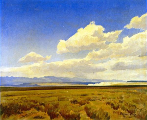 Maynard Dixon Wind Of Wyoming