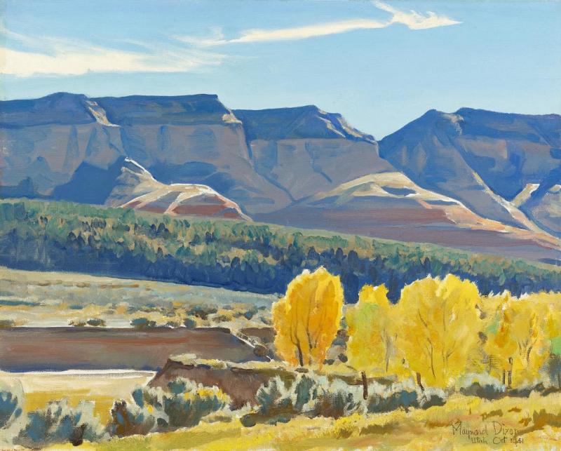 Peaceful Morning by Maynard Dixon