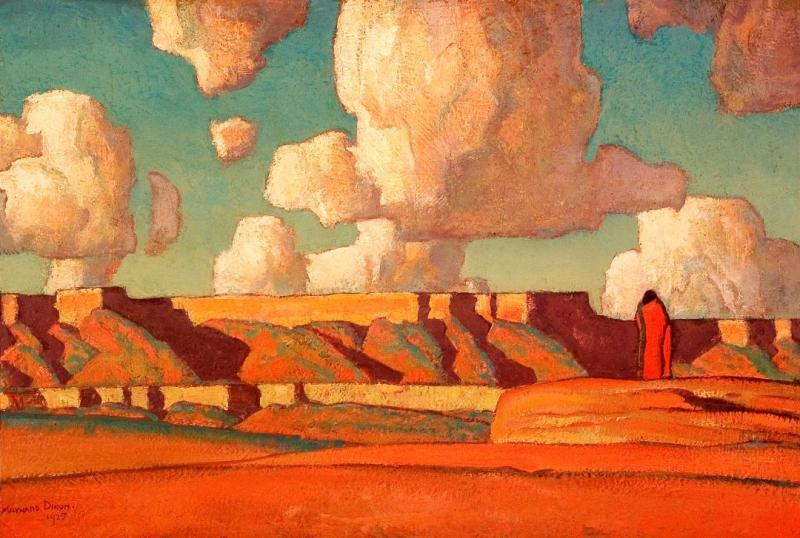 Remembrance Of Tusayan, 1925 by Maynard Dixon