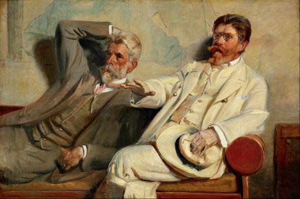 Art Critics. Study by Michael Ancher