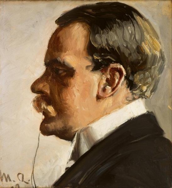 Hakon Borresen by Michael Ancher