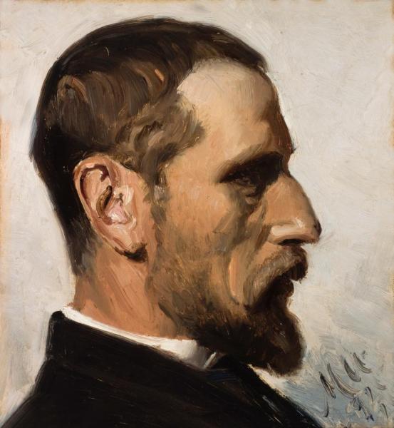 Laurits Andersen Ring by Michael Ancher Oil Painting Reproductions