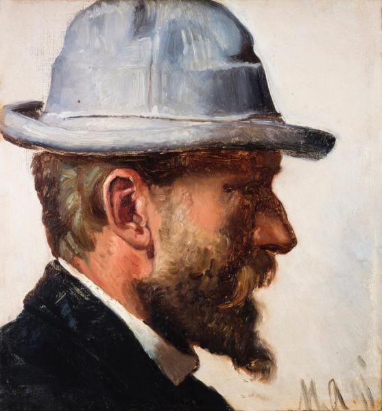 Niels Pedersen Mols by Michael Ancher Oil Painting Reproductions