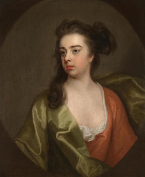 Portrait Of A Lady I by Michael Dahl