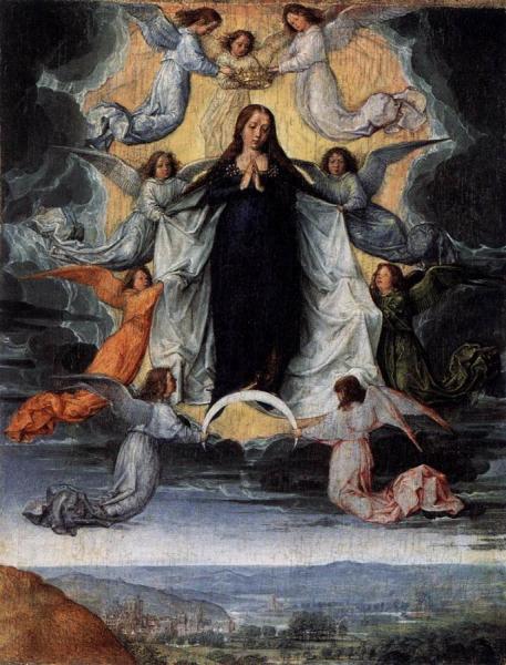 Michael Sittow Assumption Of The Virgin