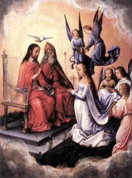 Michael Sittow Coronation Of The Virgin