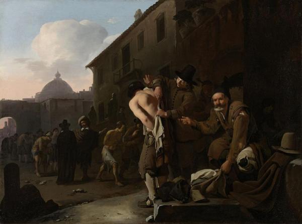 Clothing The Naked by Michael Sweerts