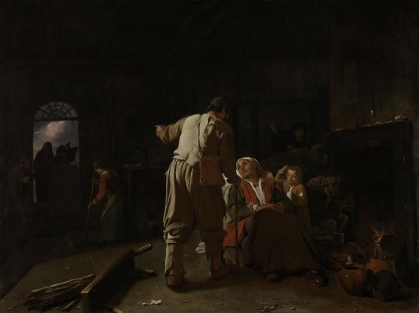 Visiting The Sick by Michael Sweerts