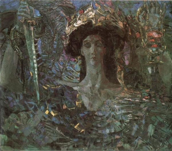 Archangel Azrail by Michael Vrubel