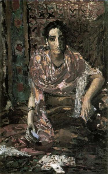 Fortune Teller by Michael Vrubel Oil Painting Reproductions
