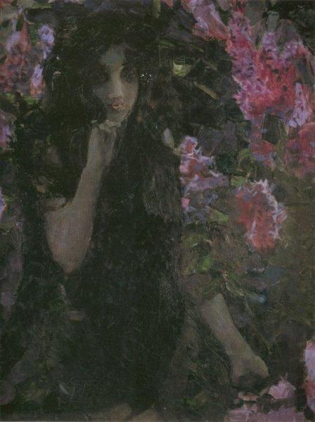 Lilac Detail by Michael Vrubel