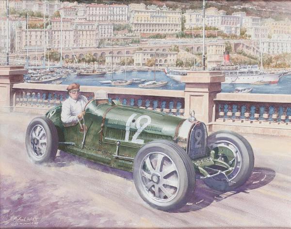 1929 Monaco Grand Prix by Michael Wright