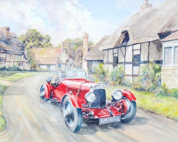 1930 Aston Martin by Michael Wright