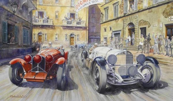 1931 Mille Miglia by Michael Wright