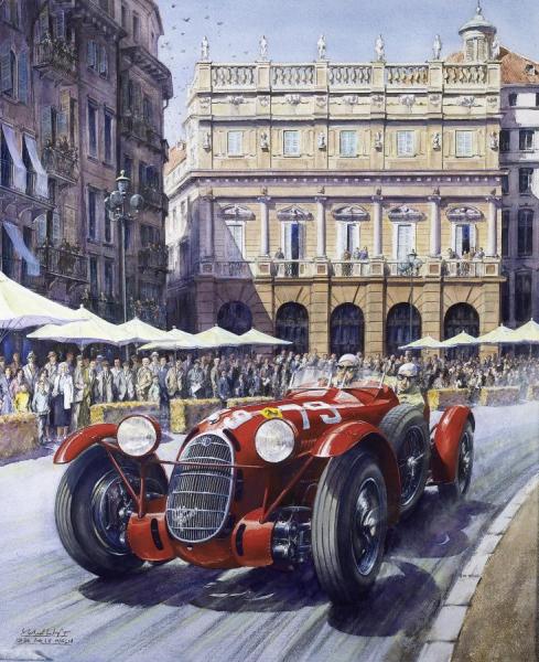 Michael Wright 1936 Mille Miglia