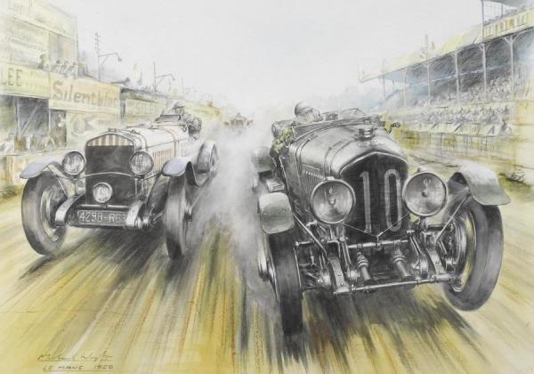 Le Mans 1929 by Michael Wright