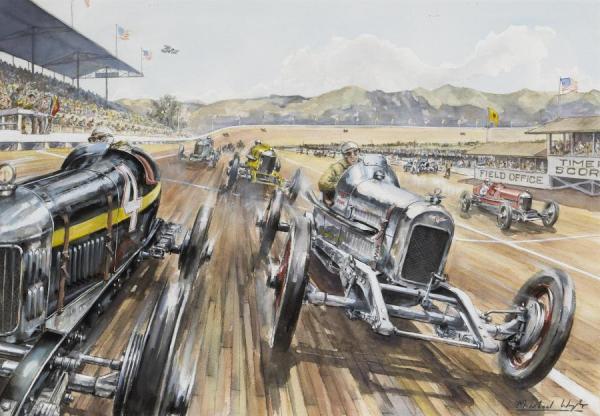 Toothpick Track by Michael Wright