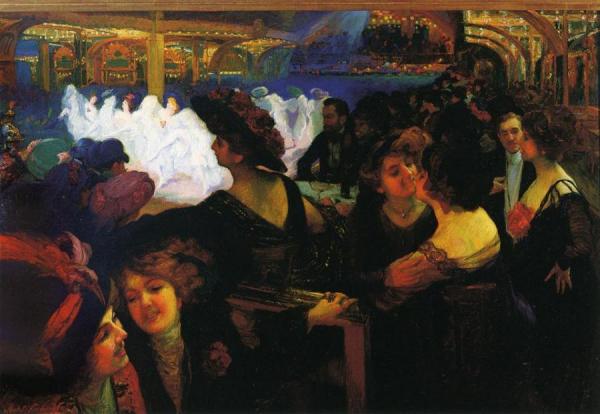 Minuit Au Bal Tabarin, Paris by Michel Richard-putz