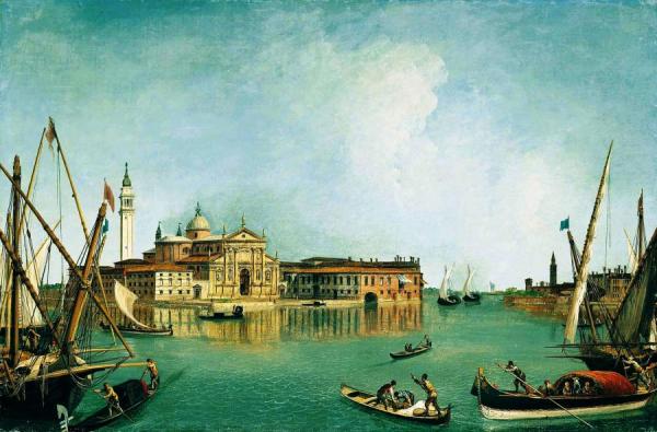 Venise, San Giorgio Island by Michele Giovanni Marieschi