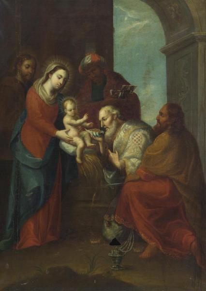 The Adoration by Miguel Cabrera