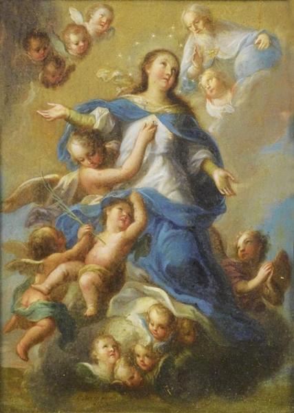 Miguel Cabrera The Assumption Of The Virgin And St. Augustine
