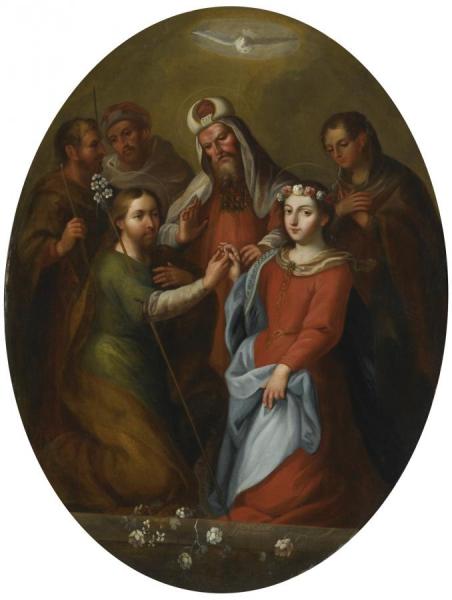 Miguel Cabrera The Marriage Of The Virgin