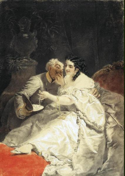 Love On Sale by Mihaly Zichy