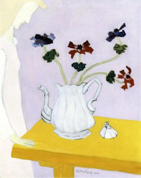 Anemones by Milton Avery