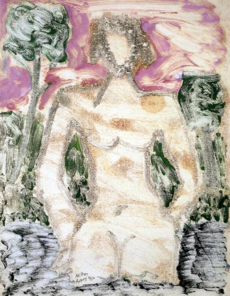 Bather by Milton Avery