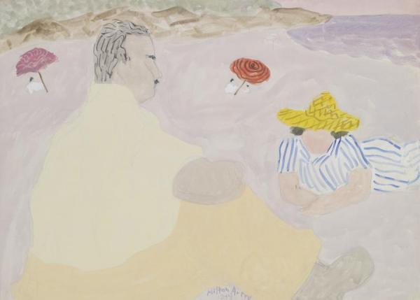 Beach Friends by Milton Avery
