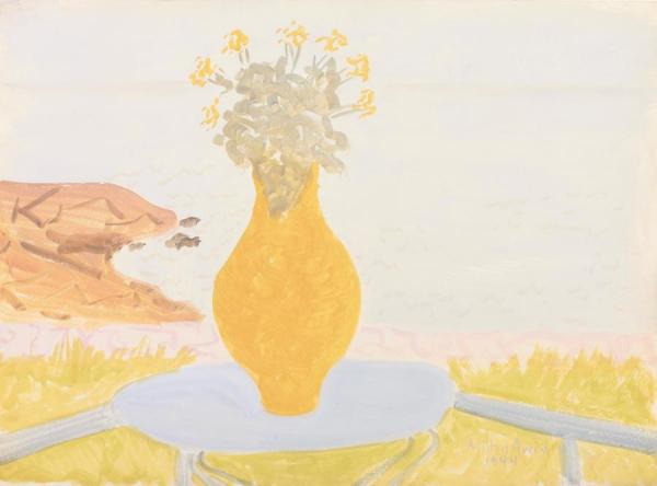Bouquet By The Sea by Milton Avery