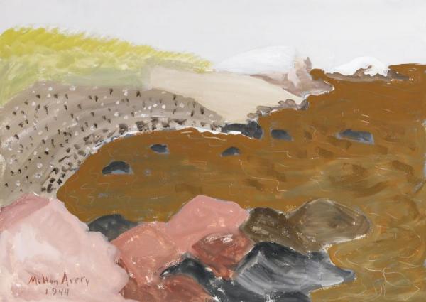 Brown Sea by Milton Avery