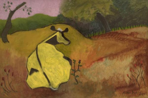 Bucolic Landscape, 1945 by Milton Avery