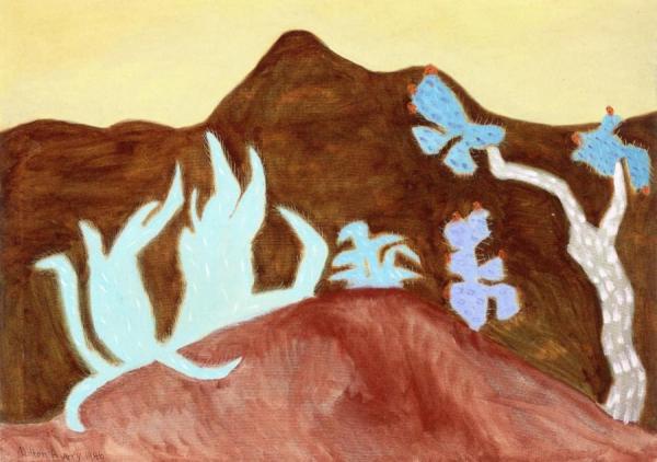 Cactus by Milton Avery