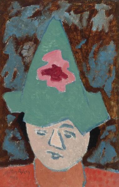 Fancy Hat by Milton Avery Oil Painting Reproductions