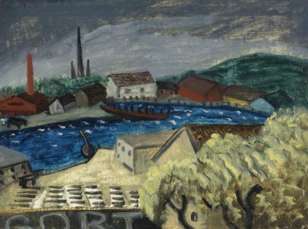 Gorton Fisheries by Milton Avery