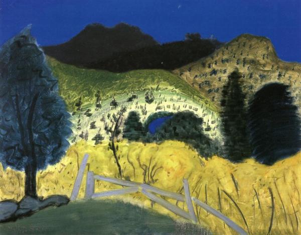 Green Landscape by Milton Avery