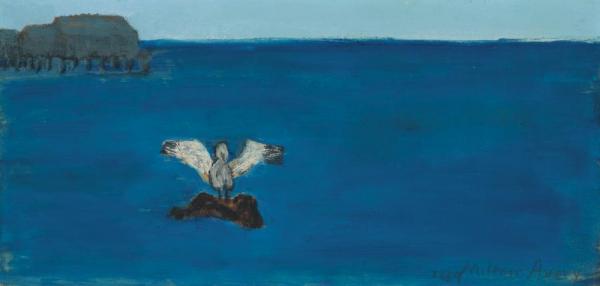 Milton Avery Gull And Sea