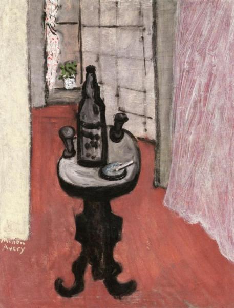 Interior With Still Life by Milton Avery