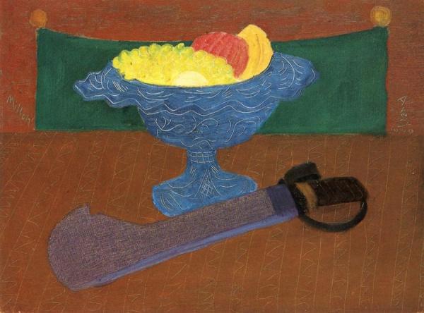 Machete And Fruit by Milton Avery Oil Painting Reproductions