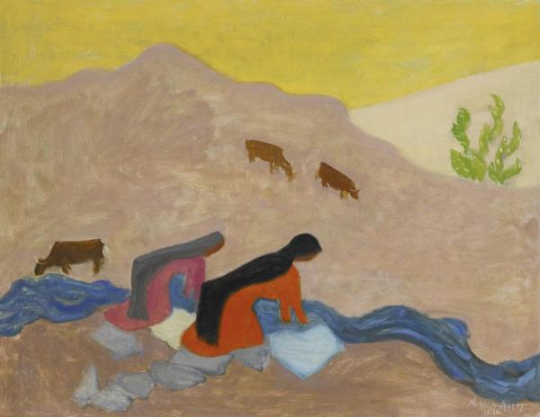 Mexican Washerwomen by Milton Avery