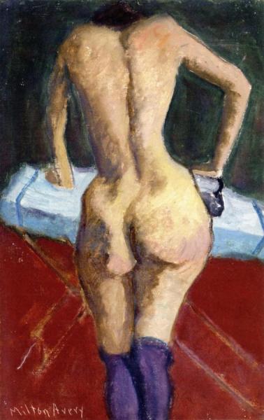 Nude Ironing #2 by Milton Avery