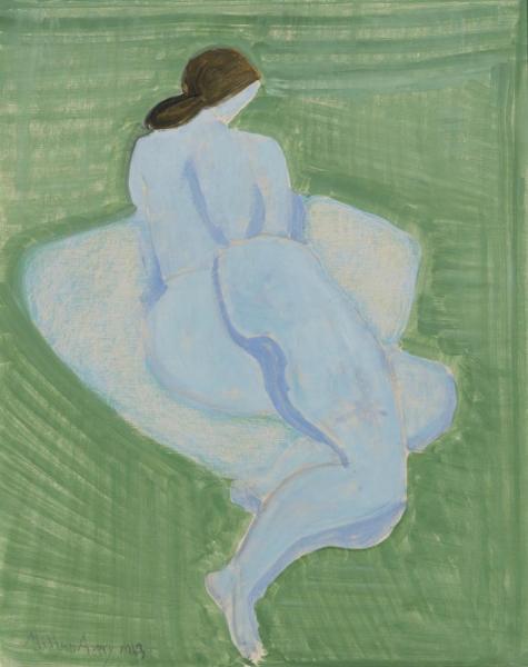Nude Resting by Milton Avery