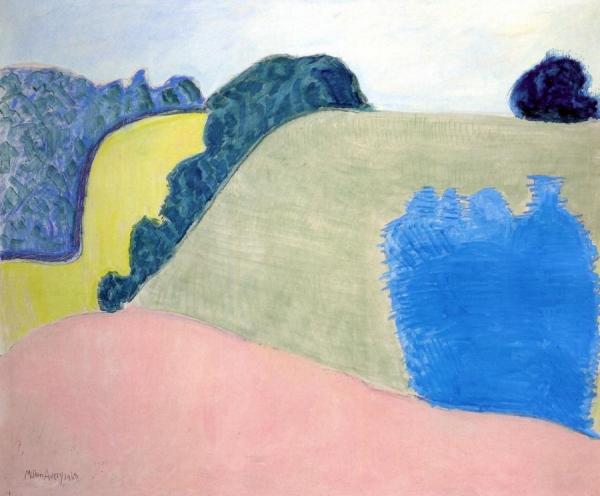Pink Meadow by Milton Avery
