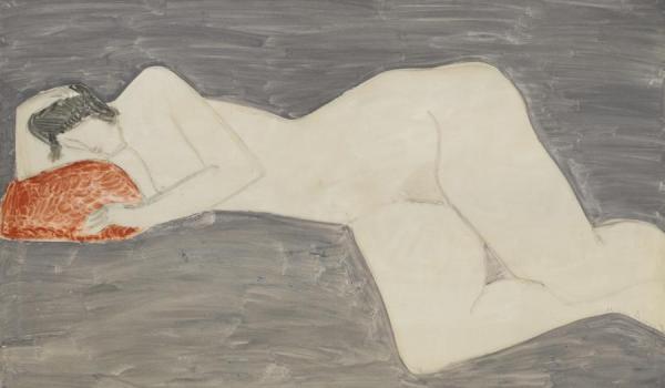 Reclining Female by Milton Avery