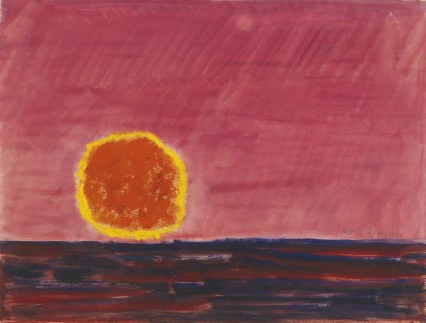Ringed Sun by Milton Avery