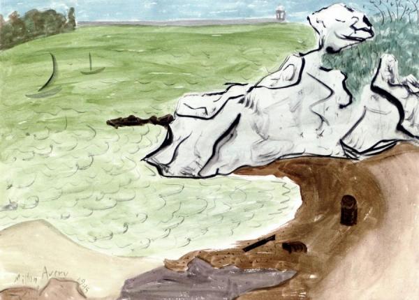 Rocky Cove by Milton Avery