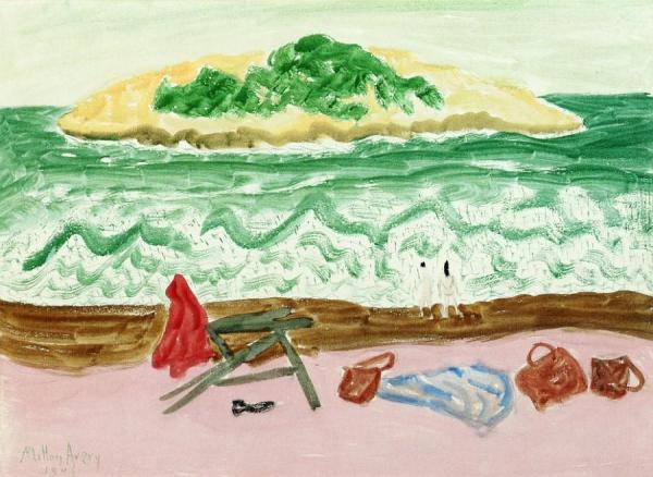 Salt Island by Milton Avery