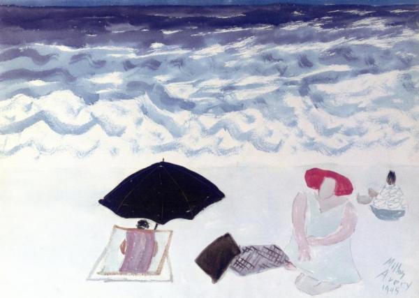 Milton Avery Sitters By The Sea