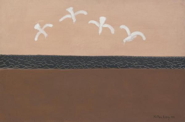 Soaring Seagulls by Milton Avery